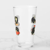 かわいいおもしろいとクリスマス タンブラーグラス (左)