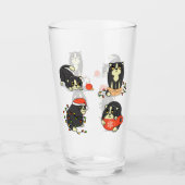 かわいいおもしろいとクリスマス タンブラーグラス (正面)