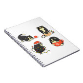 かわいいおもしろいとクリスマス ノートブック (右側)