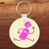 かわいいおもしろいとマラソン キーホルダー (正面)