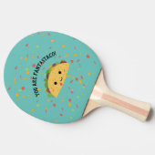 かわいいおもしろいとYou are Fantastacoかわいいかわいいタコ 卓球ラケット (横)