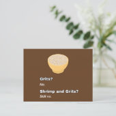 かわいいおもしろいなし ポストカード (スタンド正面)