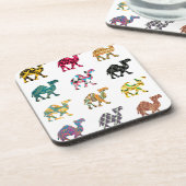 かわいいおもしろいのラクダ コースター (左側)