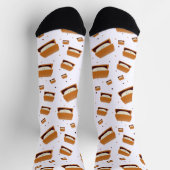 かわいいおもしろいの食べ物 ソックス (上部)