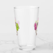 かわいいおもしろいアイスクリームポップシクル漫画トリオ タンブラーグラス (右)