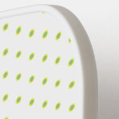 かわいいおもしろいアイスクリームポップシクル漫画トリオ ピックルボールラケット (左詳細)