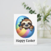 かわいいおもしろいイースタースロッス ポストカード (スタンド正面)