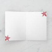 かわいいおもしろいウォーターカラーカップケーキガール誕生日 カード (内部)