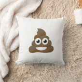 かわいいおもしろいウンチ絵文字 クッション (ブランケット)