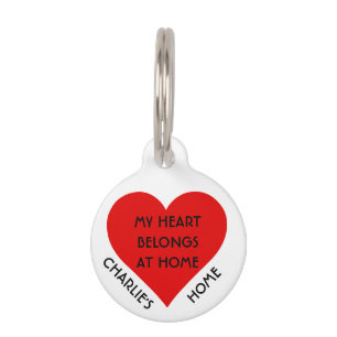 かわいいおもしろいカスタムパーソナライズされた名  ペット　ネームタグ