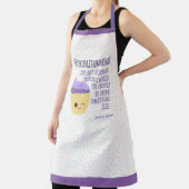 かわいいおもしろいカップケーキスプレッズプロクラスティベーキング エプロン (インサイチュ)