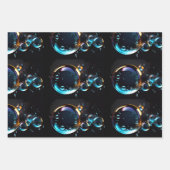 かわいいおもしろいカラフル ラッピングペーパーシート (正面3)