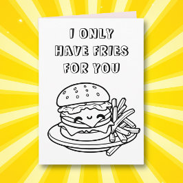 かわいいおもしろいカラーリングページパン | ハッピーアニバーサリー カード