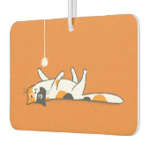 かわいいおもしろいカリコキャットカーエアコン カーエアーフレッシュナー (左)