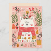 かわいいおもしろいクリスマスグリーティングカード シーズンカード (正面/裏面)