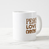 かわいいおもしろいクリスマスマグカップ ジャンボコーヒーマグカップ (正面右)