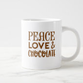 かわいいおもしろいクリスマスマグカップ ジャンボコーヒーマグカップ (右)