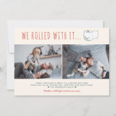 かわいいおもしろいクリ転がスマスIT 2枚の写真 シーズンカード (正面)