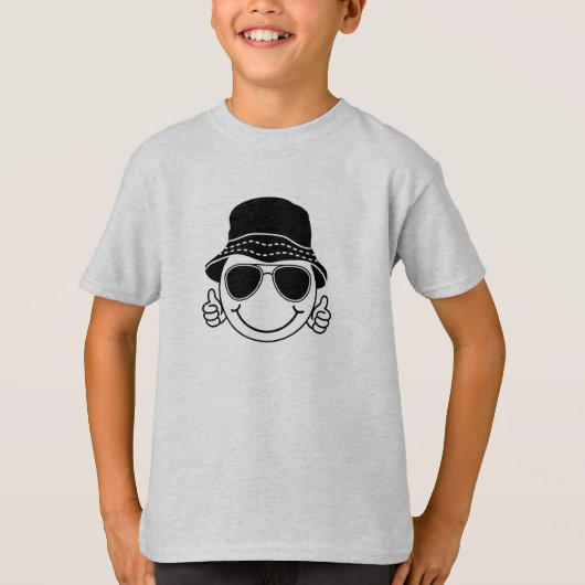 かわいいおもしろいグルーヴィー夏の雰囲気 Tシャツ (正面)