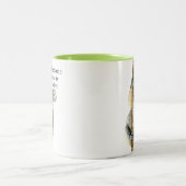 かわいいおもしろいコアラベアアニマルプン ツートーンマグカップ (中央)