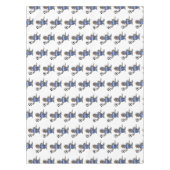 かわいいおもしろいコモドドラゴンの遊サッカー漫画 テーブルクロス (正面)