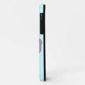 かわいいおもしろいシュノーケリング泳ぐヒッポ Case-Mate iPhoneケース (裏面/左)
