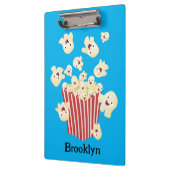 かわいいおもしろいジャンプのポップコーン漫画 クリップボード (左)