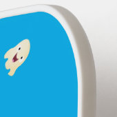 かわいいおもしろいジャンプのポップコーン漫画 ピックルボールラケット (左詳細)