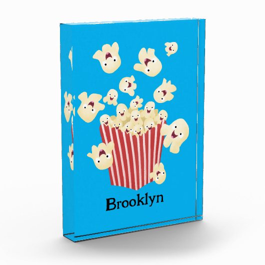 かわいいおもしろいジャンプのポップコーン漫画 フォトブロック (左)