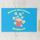 かわいいおもしろいジャンプのポップコーン漫画 ペーパーパッド (インサイチュ)