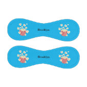 かわいいおもしろいジャンプのポップコーン漫画 野球ボール (パネル)