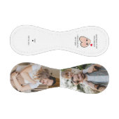 かわいいおもしろいステップパパ父の日の写真 野球ボール (パネル)