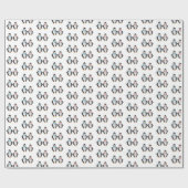 かわいいおもしろいスノークリスマスペンギン包装紙 ラッピングペーパー (フラット)