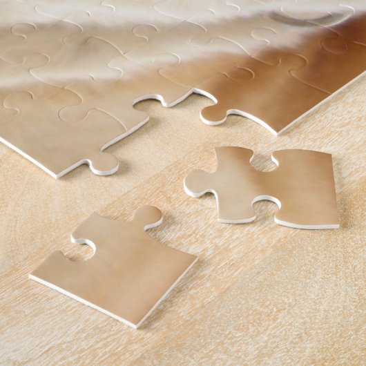 かわいいおもしろいスマイルの日本の秋田 ジグソーパズル (側面)