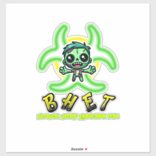 かわいいおもしろいゾンビ シール