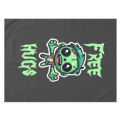 かわいいおもしろいゾンビ テーブルクロス (正面(横))