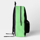 かわいいおもしろいゾンビ プリントバックパック (左)