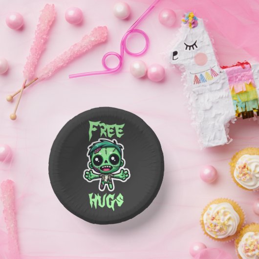 かわいいおもしろいゾンビ ペーパーボウル (パーティー)