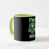 かわいいおもしろいゾンビ マグカップ (正面左)