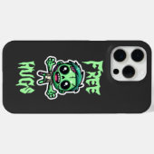 かわいいおもしろいゾンビ Case-Mate iPhoneケース (裏面 (横))