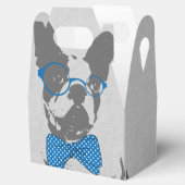 かわいいおもしろいトレンディーヴィンテージブフランスのルドッグ フェイバーボックス (オープン)