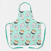 かわいいおもしろいドーナツ エプロン (正面)