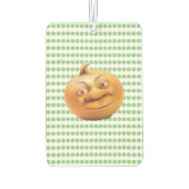 かわいいおもしろいハッピーブラウンオニオン カーエアーフレッシュナー (裏面)