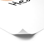 かわいいおもしろいハリネズミ ポスター (コーナー)