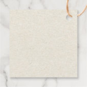 かわいいおもしろいハートの引き上げキャラクターが早く良くなる フェイバータグ (裏面)