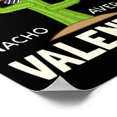 かわいいおもしろいバレンタインデイユーモアおもしろいバレンタイン ポスター (角)