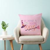 かわいいおもしろいピンクウィッチホカスポカスハロウィンハット クッション (椅子)