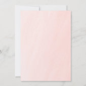 かわいいおもしろいフクロウ幼稚園 招待状 (裏面)