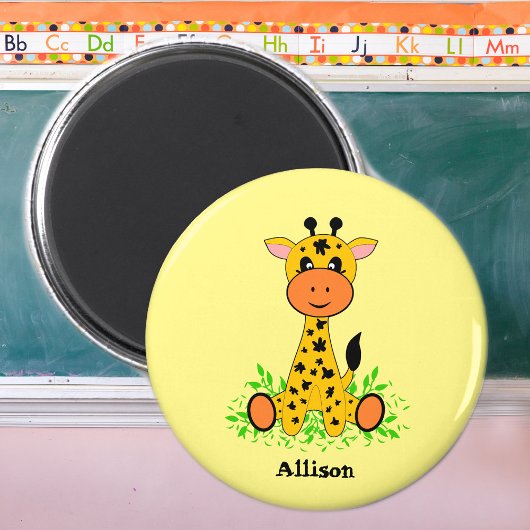 かわいいおもしろいベビーキリン子供へ マグネット