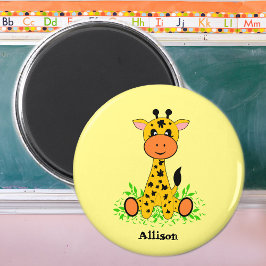 かわいいおもしろいベビーキリン子供へ マグネット